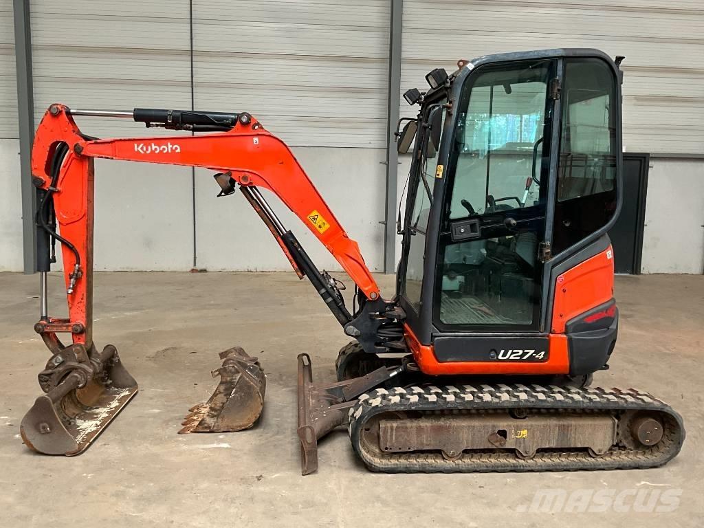 Kubota U 27-4 ミニ油圧ショベル 7t以下（ミニユンボ・ミニディガー）