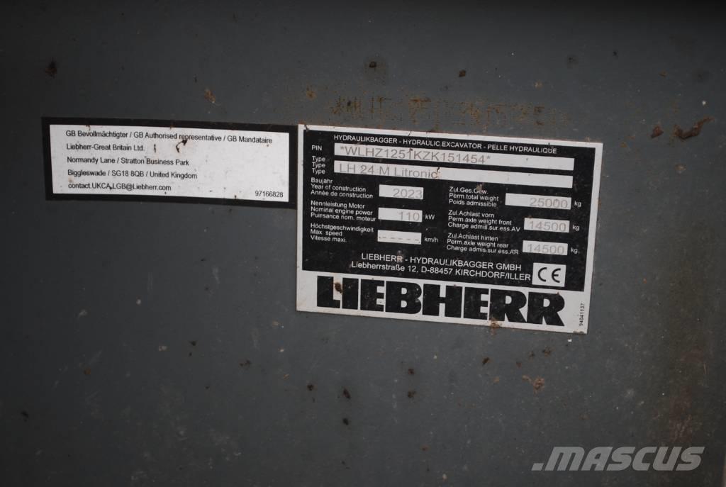 Liebherr LH 24 M 廃棄物／工業産廃処理機