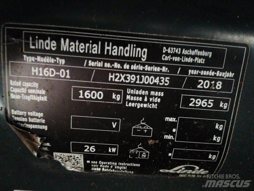Linde H16D-01 ディーゼル・軽油