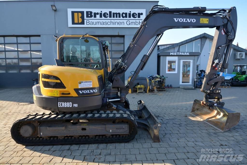 Volvo ECR 88 D Pro 中型油圧ショベル 7ｔ-12ｔ（ユンボ・パワーショベル・バックホー）