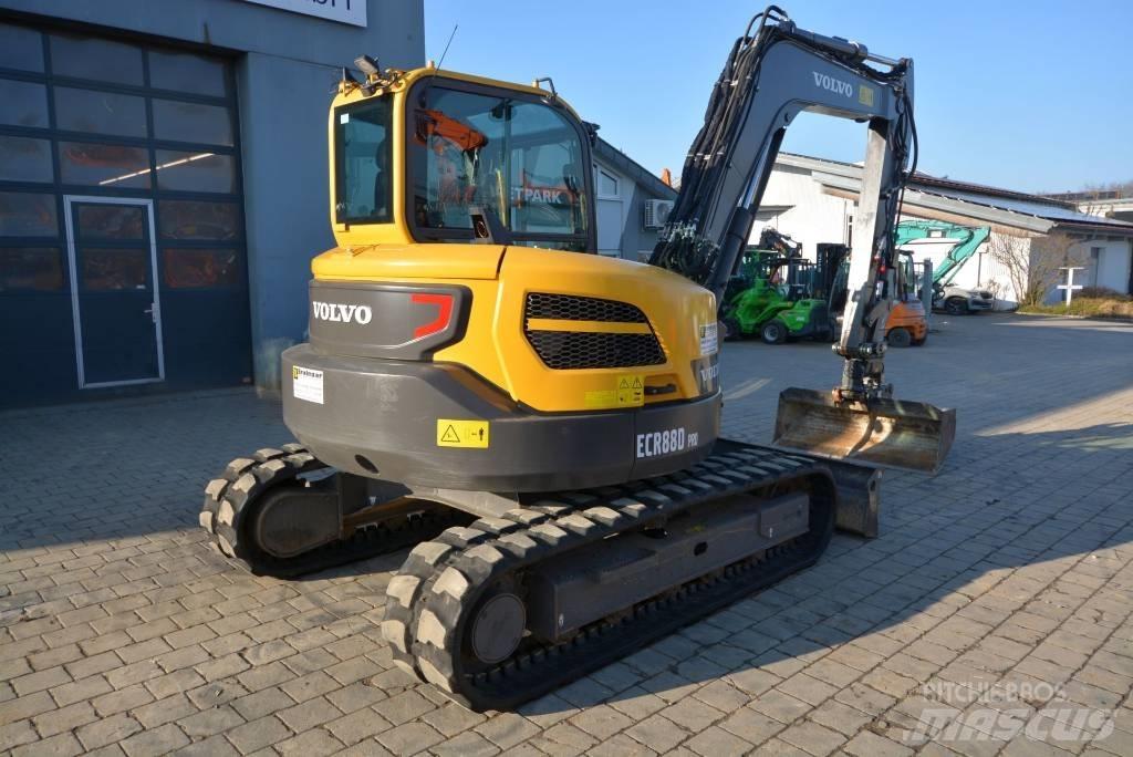 Volvo ECR 88 D Pro 中型油圧ショベル 7ｔ-12ｔ（ユンボ・パワーショベル・バックホー）