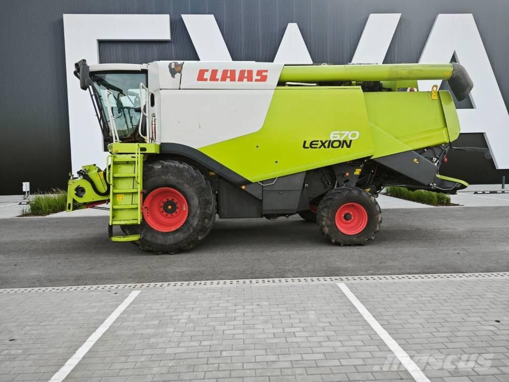 CLAAS Lexion 670 コンバイン