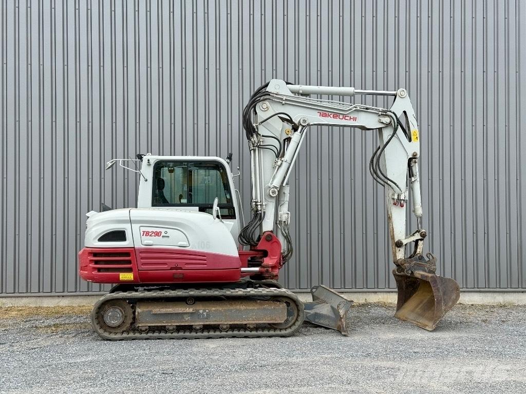 Takeuchi TB 290 中型油圧ショベル 7ｔ-12ｔ（ユンボ・パワーショベル・バックホー）