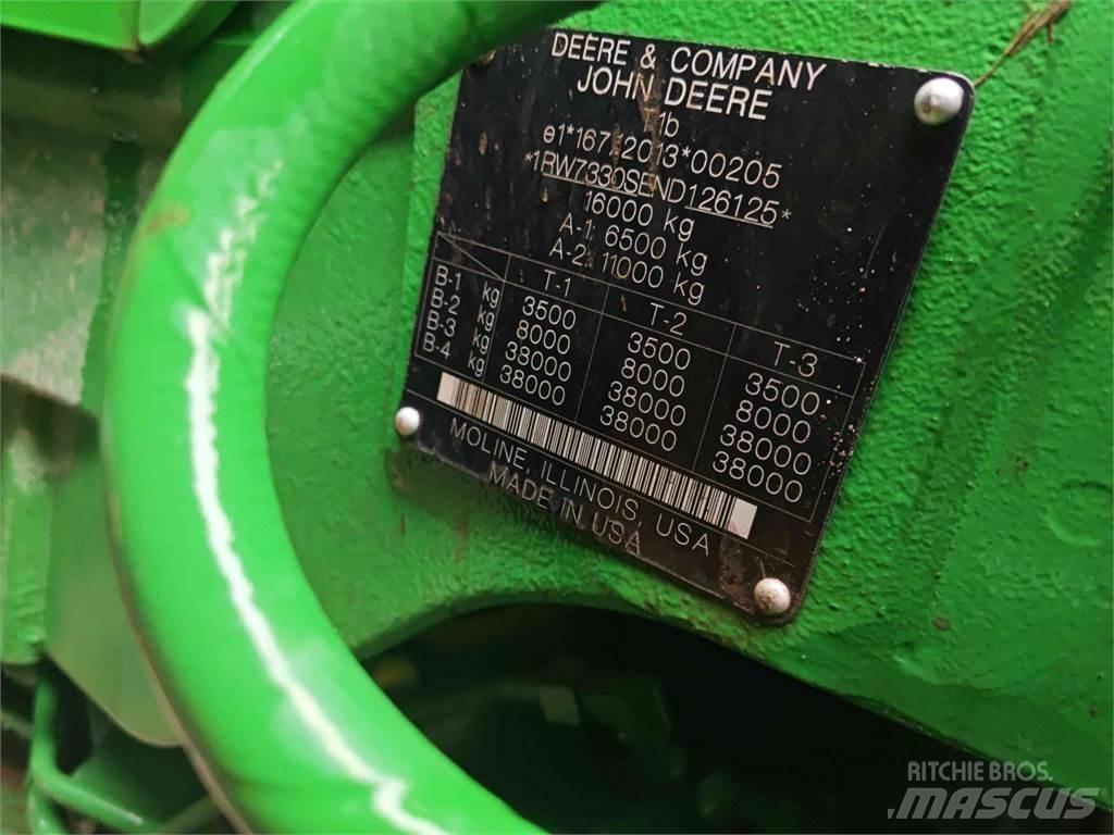 John Deere 7R 330 トラクター