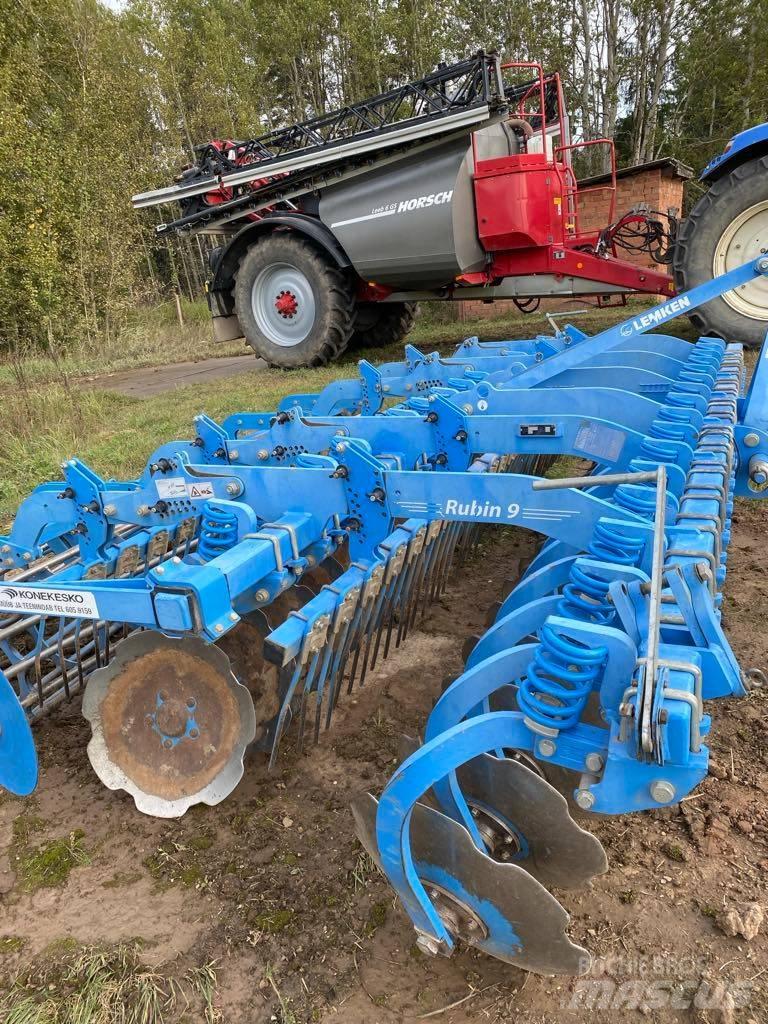 Lemken Rubin 9/400 U パワーハローとロータリーハロー