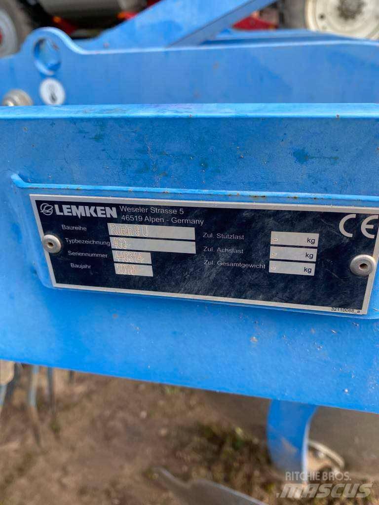 Lemken Rubin 9/400 U パワーハローとロータリーハロー