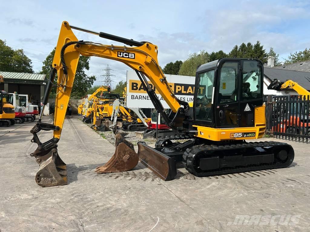 JCB 85 Z-1 中型油圧ショベル 7ｔ-12ｔ（ユンボ・パワーショベル・バックホー）