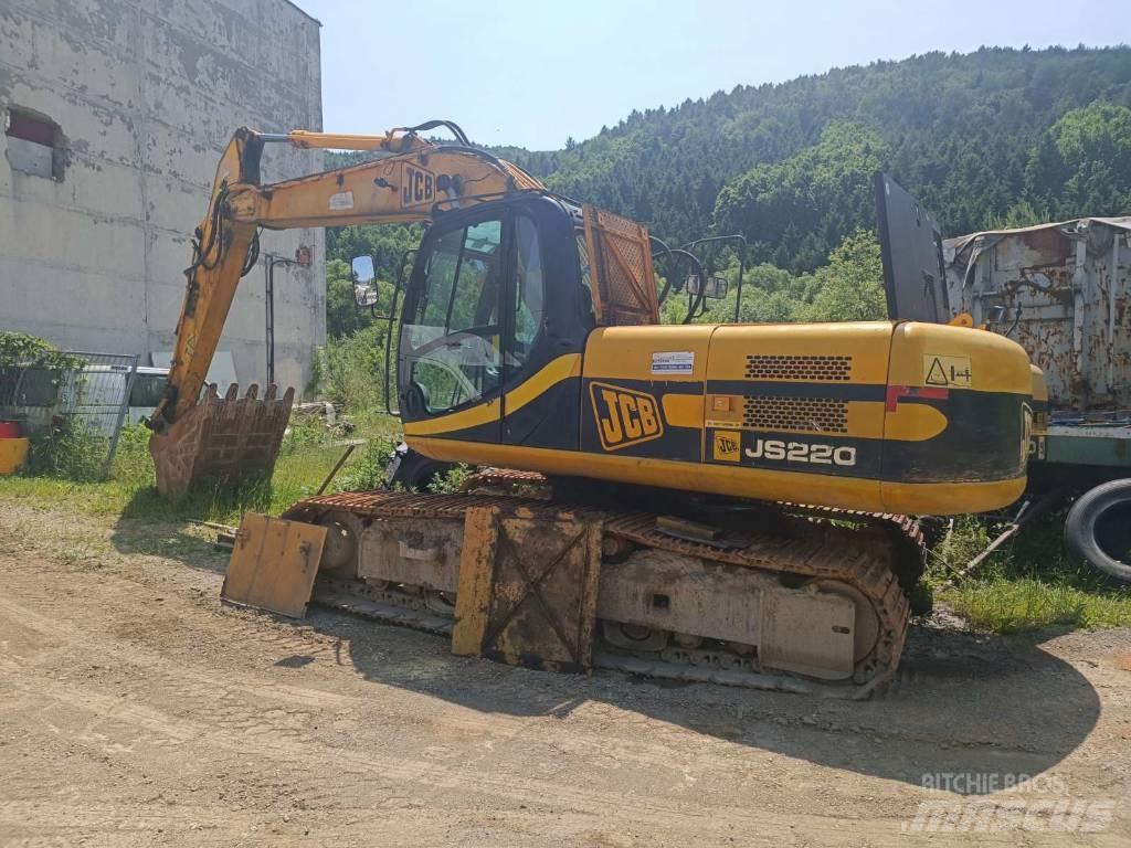 JCB JS 220 LS 大型油圧ショベル12t以上（パワーショベル・ユンボ）