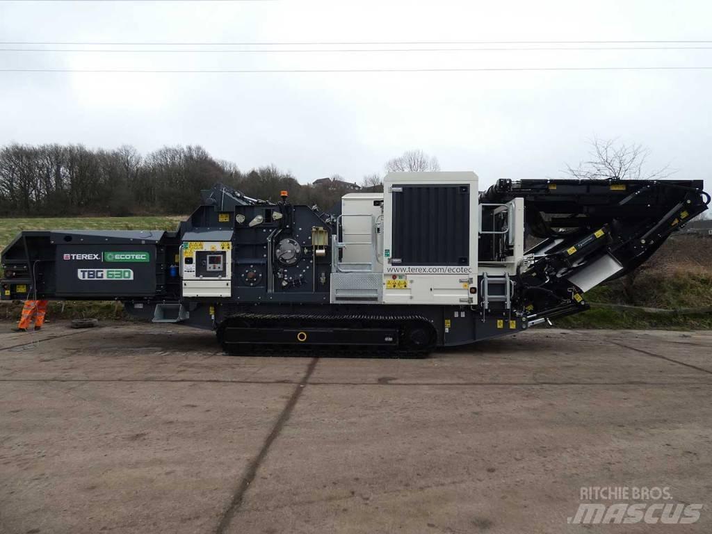 Terex Ecotec TBG 630 廃棄物シュレッダー
