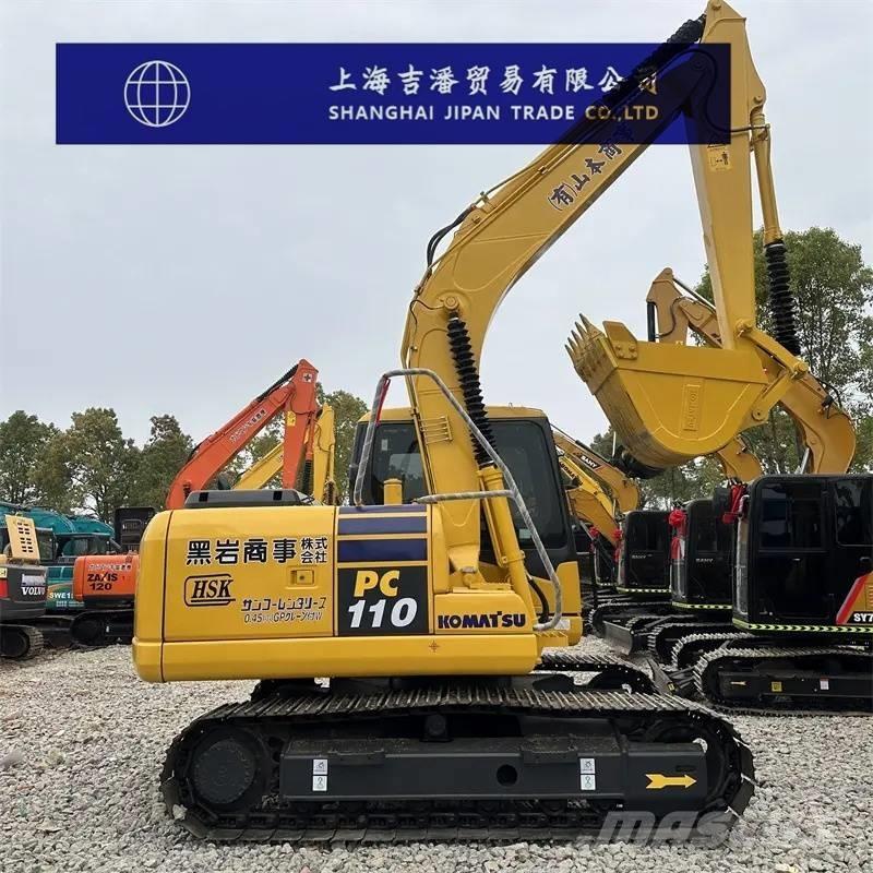 Komatsu PC 110 中型油圧ショベル 7ｔ-12ｔ（ユンボ・パワーショベル・バックホー）
