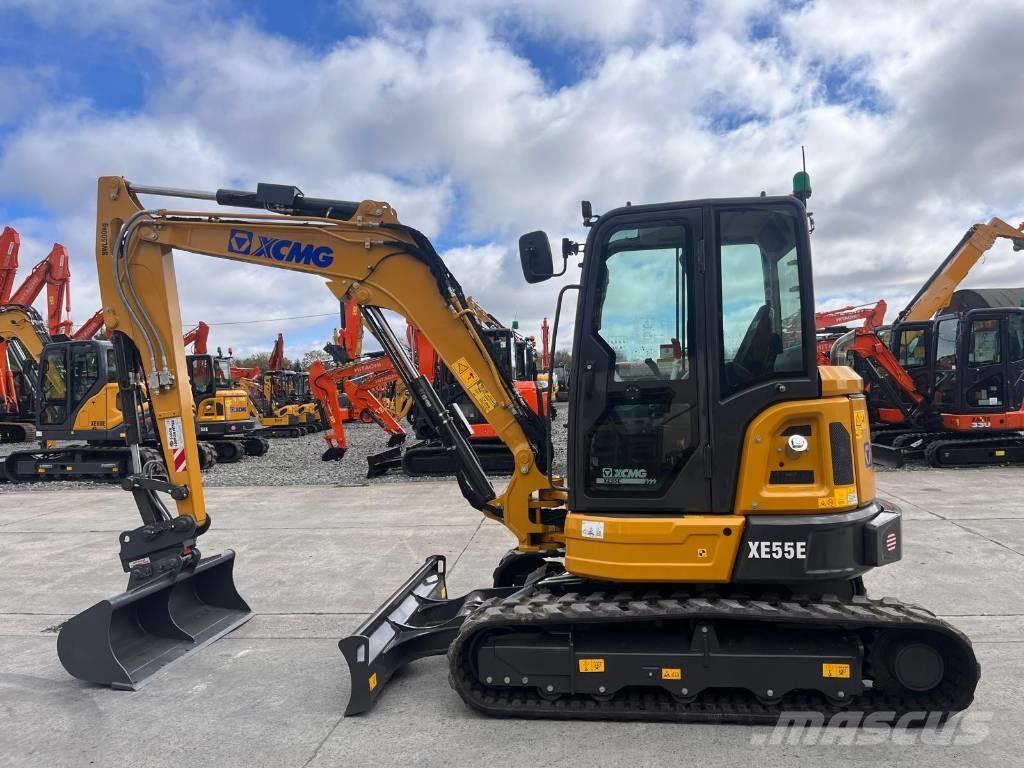XCMG XE55E ミニ油圧ショベル 7t以下（ミニユンボ・ミニディガー）