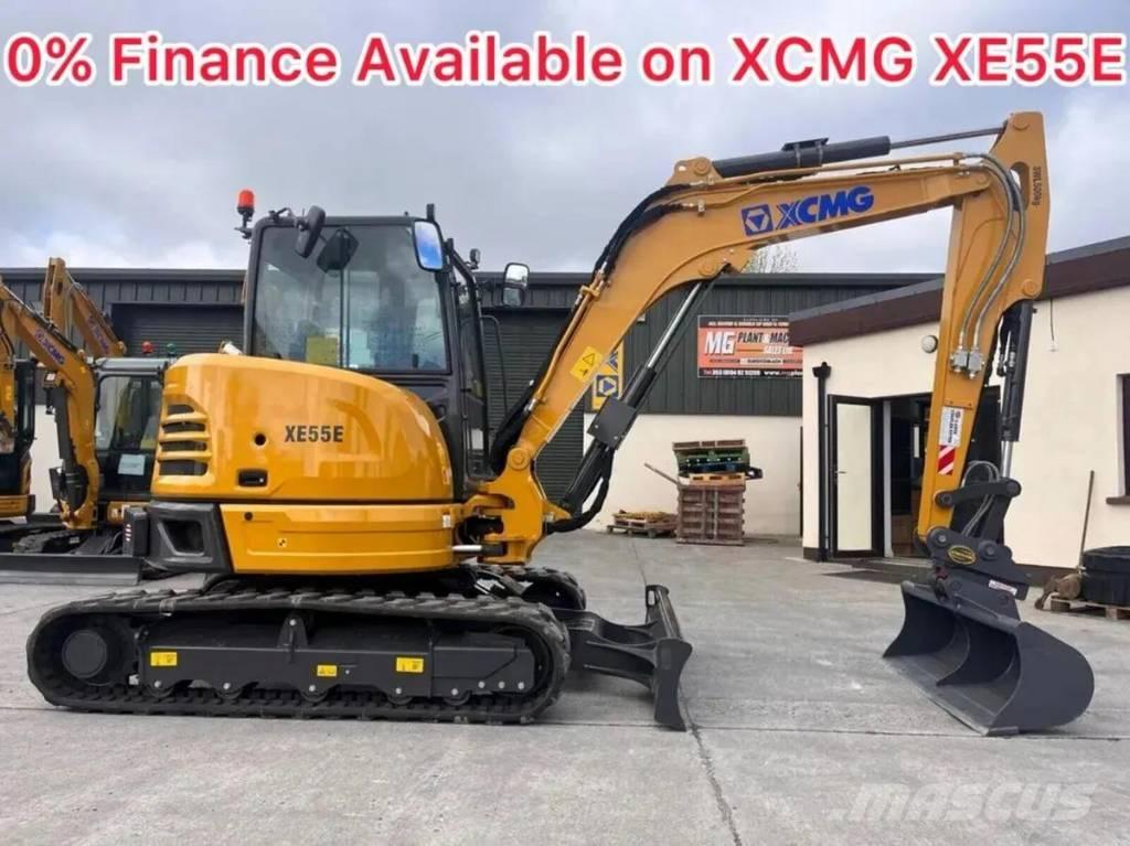 XCMG XE55E ミニ油圧ショベル 7t以下（ミニユンボ・ミニディガー）