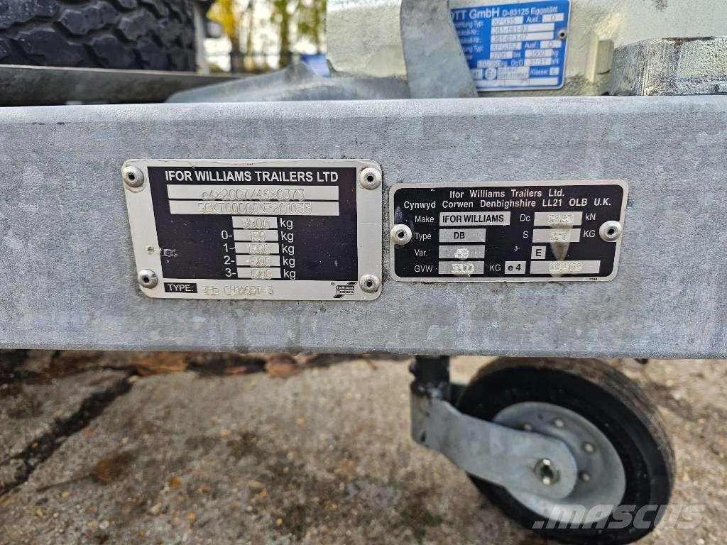 Ifor Williams GH 146 ライトトレーラー