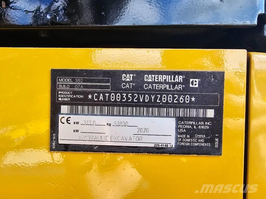 CAT 352 大型油圧ショベル12t以上（パワーショベル・ユンボ）