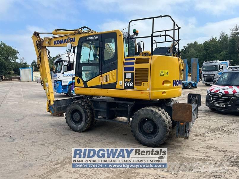 Komatsu PW 148-11 ホイール式油圧ショベル（パワーショベル・ユンボ・バックホー）