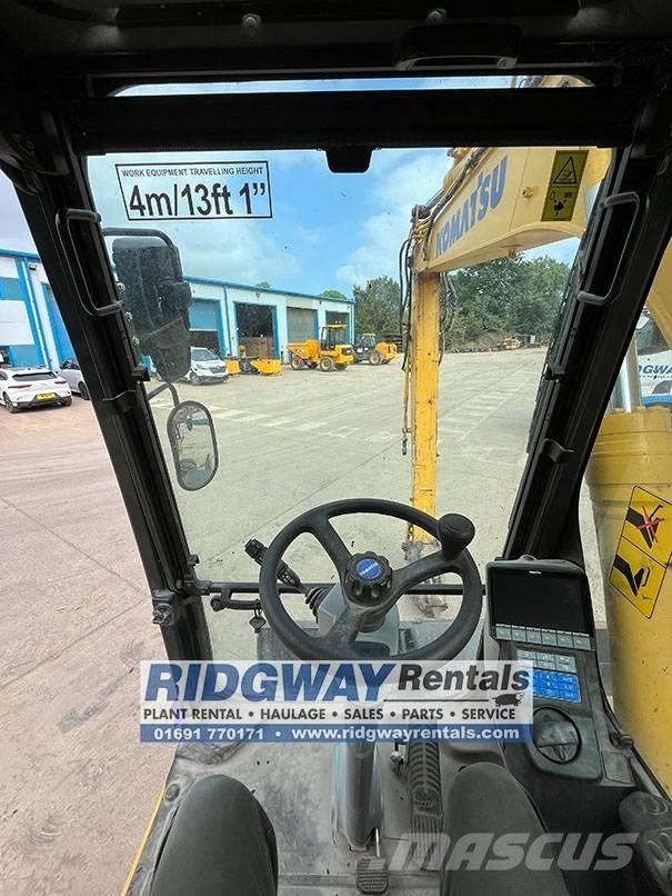 Komatsu PW 148-11 ホイール式油圧ショベル（パワーショベル・ユンボ・バックホー）