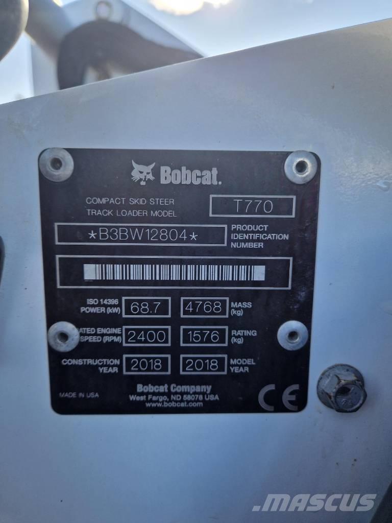 Bobcat T 770 クローラーローダー