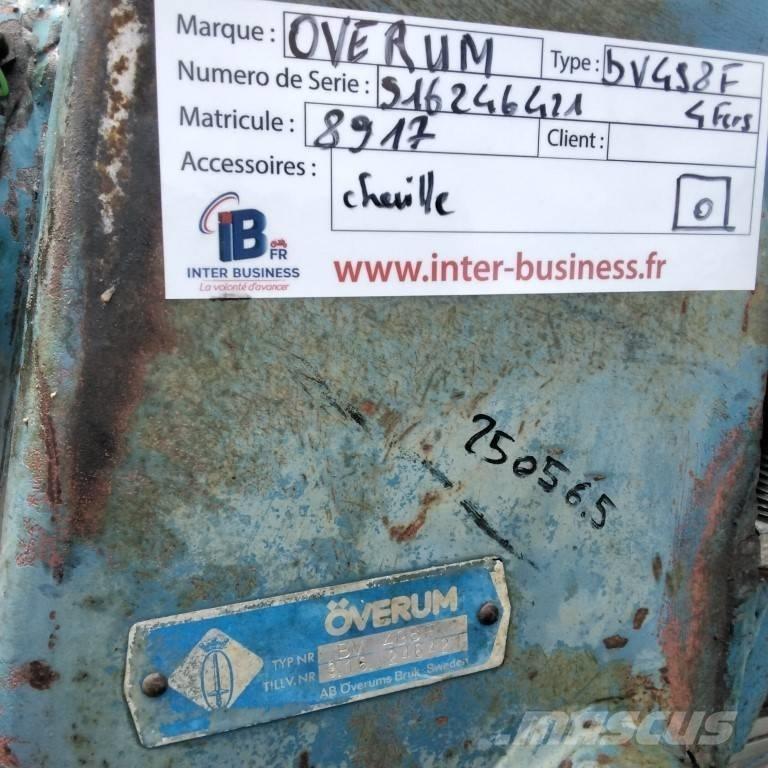 Överum BV498F リバーシブルプラウ
