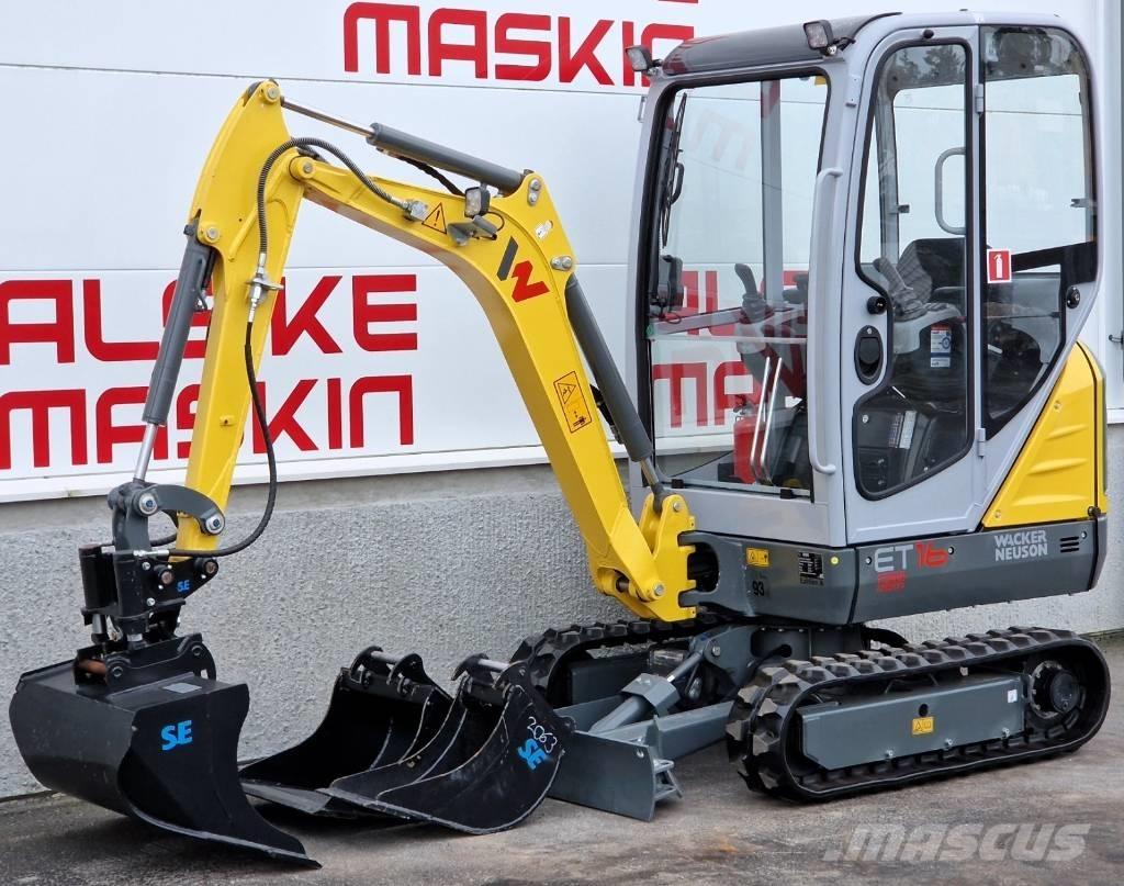 Wacker Neuson ET 16 ミニ油圧ショベル 7t以下（ミニユンボ・ミニディガー）