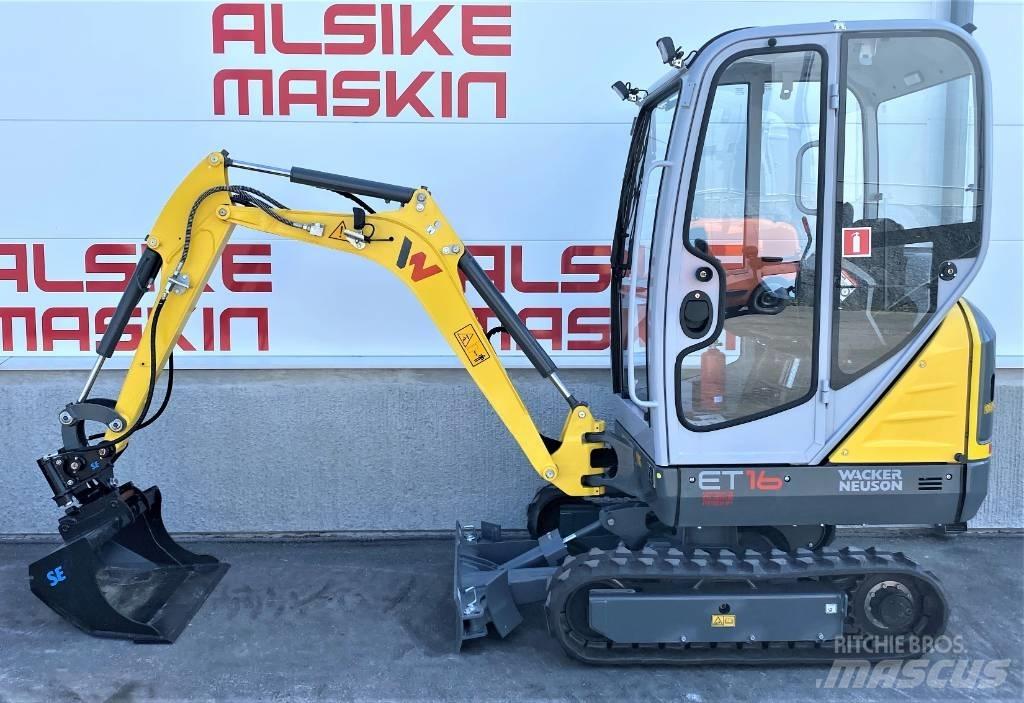 Wacker Neuson ET 16 ミニ油圧ショベル 7t以下（ミニユンボ・ミニディガー）