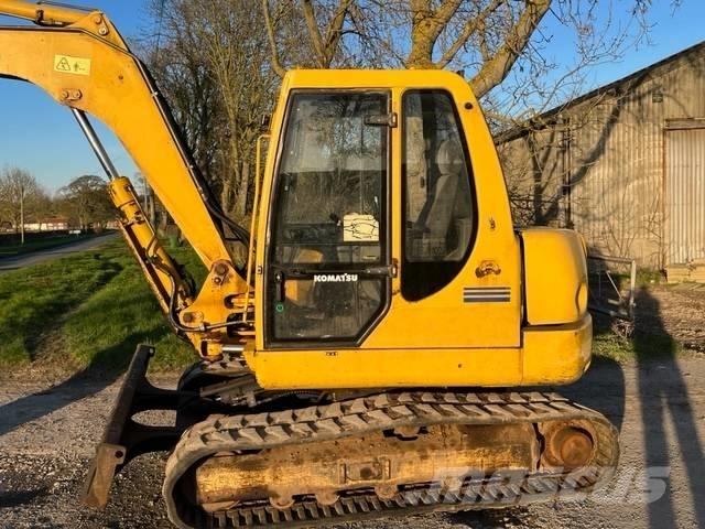 Komatsu PC 75 中型油圧ショベル 7ｔ-12ｔ（ユンボ・パワーショベル・バックホー）