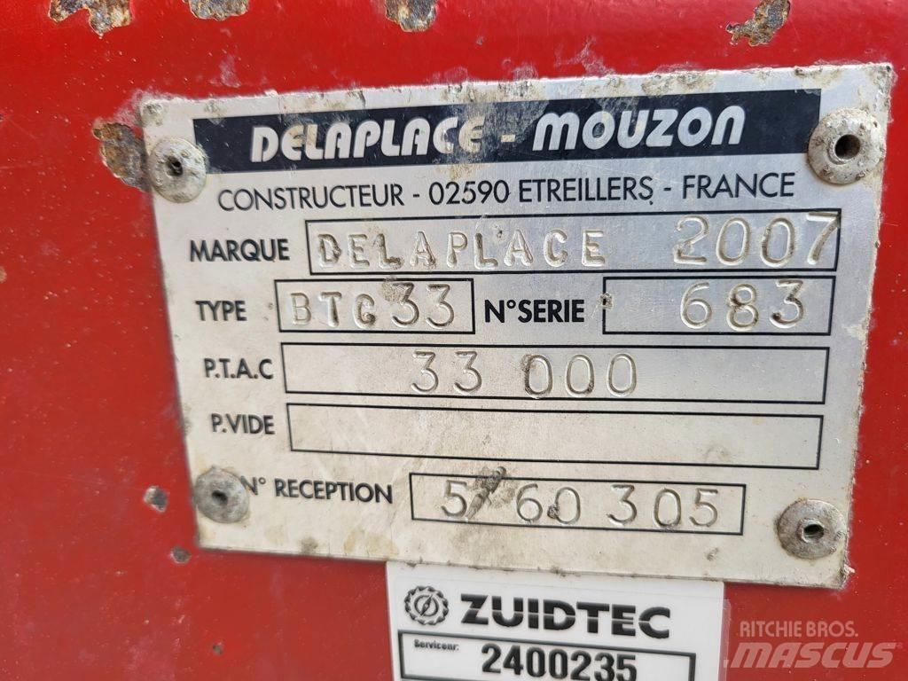 Delaplace 33 ton ダンプトレーラー