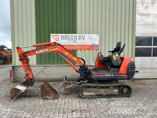 Kubota KX 61-2 ミニ油圧ショベル 7t以下（ミニユンボ・ミニディガー）