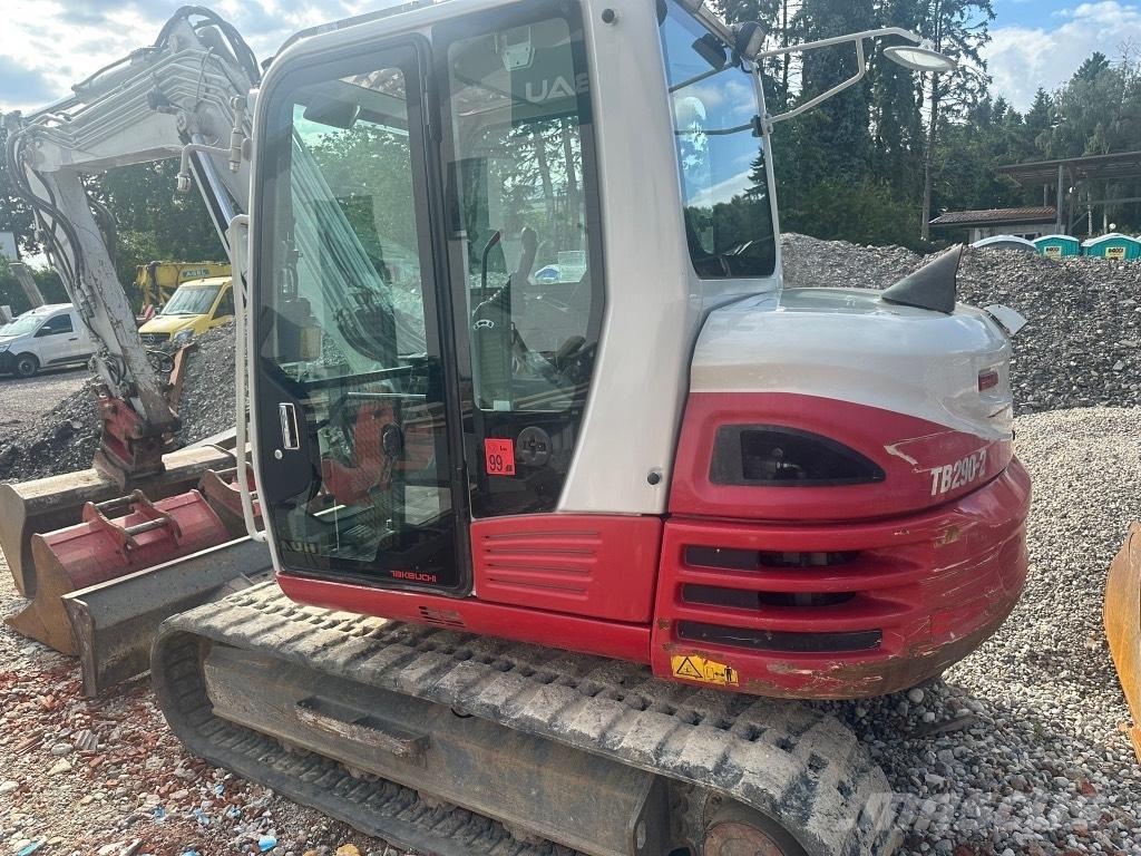 Takeuchi TB 290 中型油圧ショベル 7ｔ-12ｔ（ユンボ・パワーショベル・バックホー）