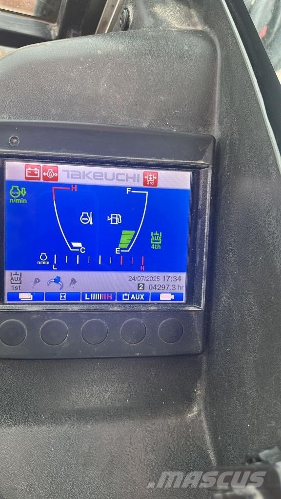 Takeuchi TB 290 中型油圧ショベル 7ｔ-12ｔ（ユンボ・パワーショベル・バックホー）