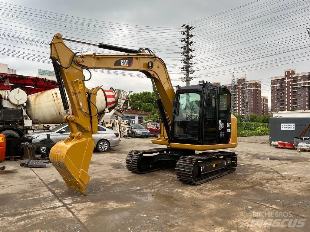 CAT 307 中型油圧ショベル 7ｔ-12ｔ（ユンボ・パワーショベル・バックホー）