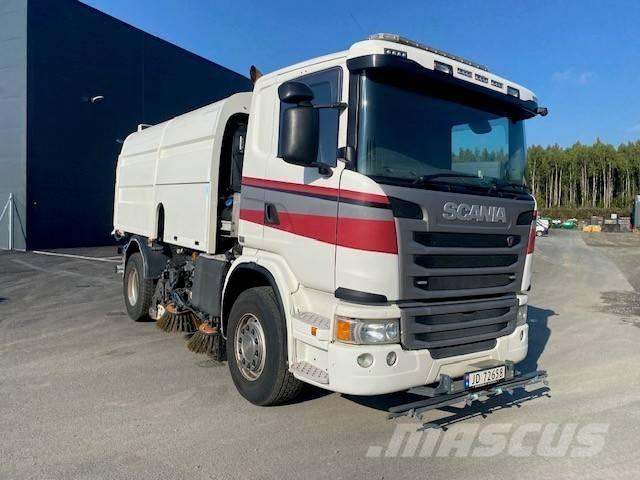 Scania G 410 街路清掃車