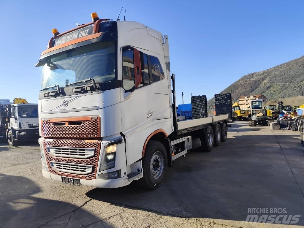 Volvo FH 16 660 平ボディー／ウインチトラック