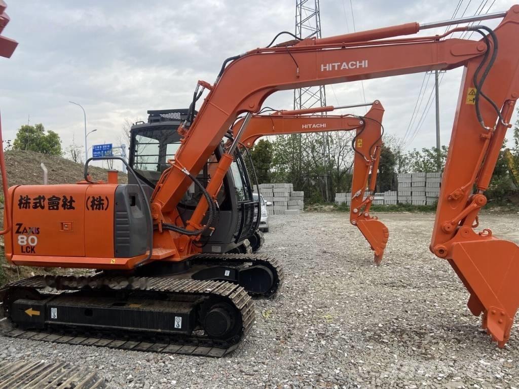 Hitachi ZX 80 中型油圧ショベル 7ｔ-12ｔ（ユンボ・パワーショベル・バックホー）