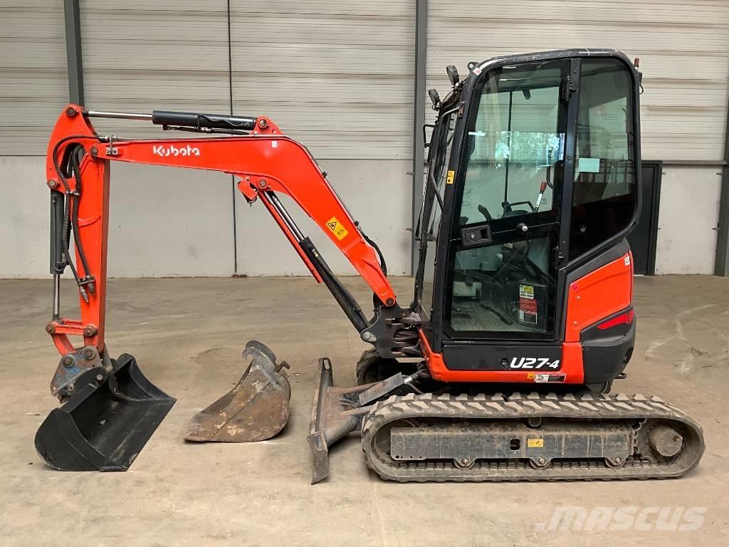 Kubota U 27-4 HI ミニ油圧ショベル 7t以下（ミニユンボ・ミニディガー）