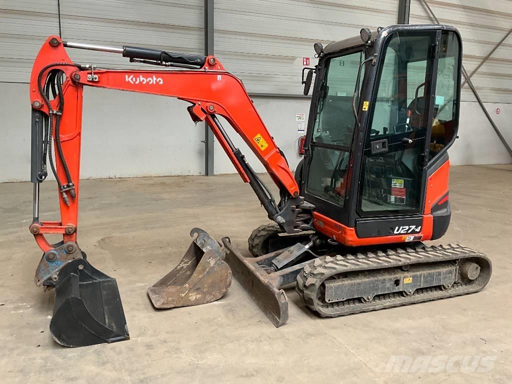 Kubota U 27-4 HI ミニ油圧ショベル 7t以下（ミニユンボ・ミニディガー）