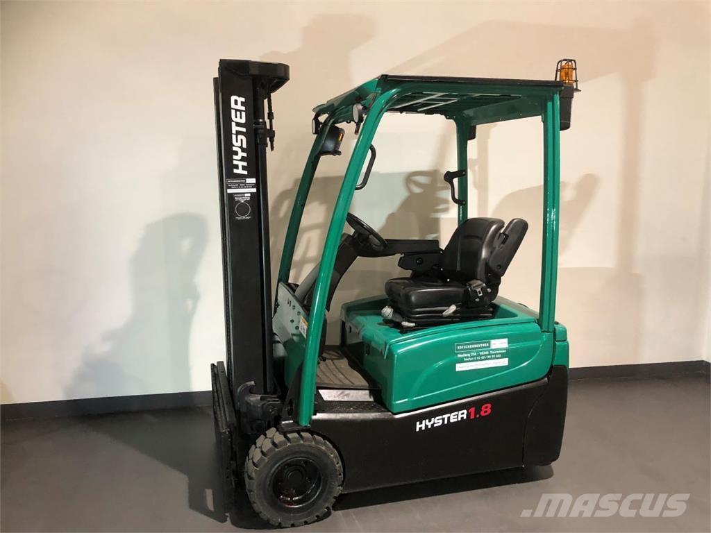 Hyster J1.8XNT (MWB) バッテリーフォークリフト