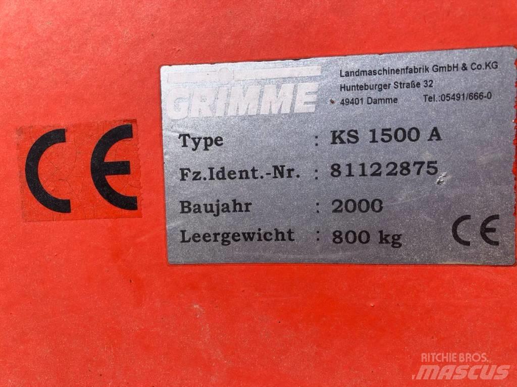 Grimme KS 1500 A 茎切断機