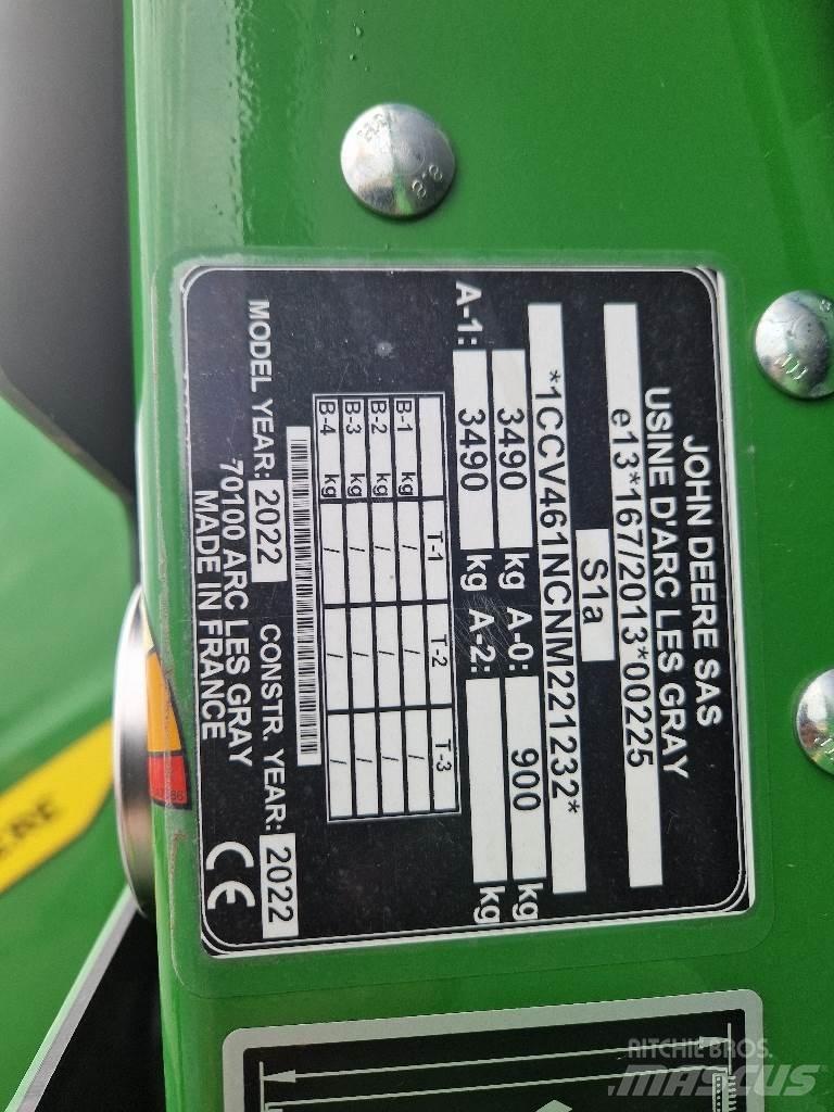 John Deere V461M ラウンドベーラー