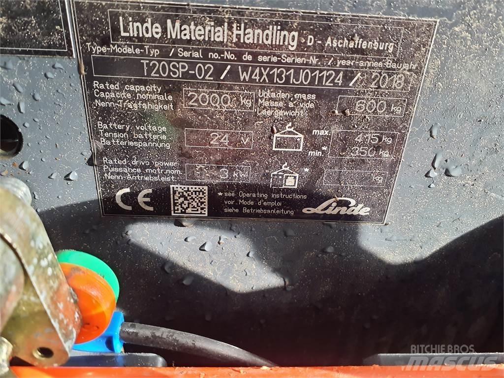 Linde T20SP kurz ローリフト