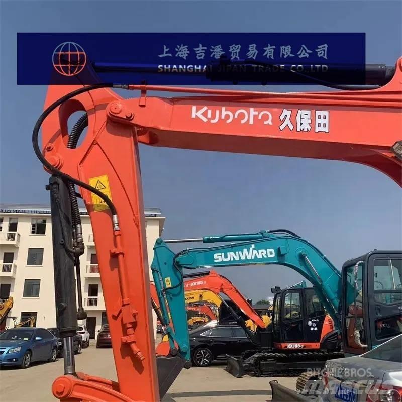Kubota KX 163-5 中型油圧ショベル 7ｔ-12ｔ（ユンボ・パワーショベル・バックホー）