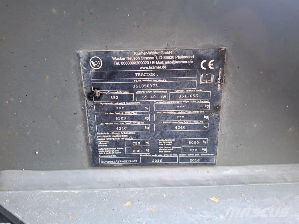 Kramer 8085 ホイールローダー・タイヤショベル