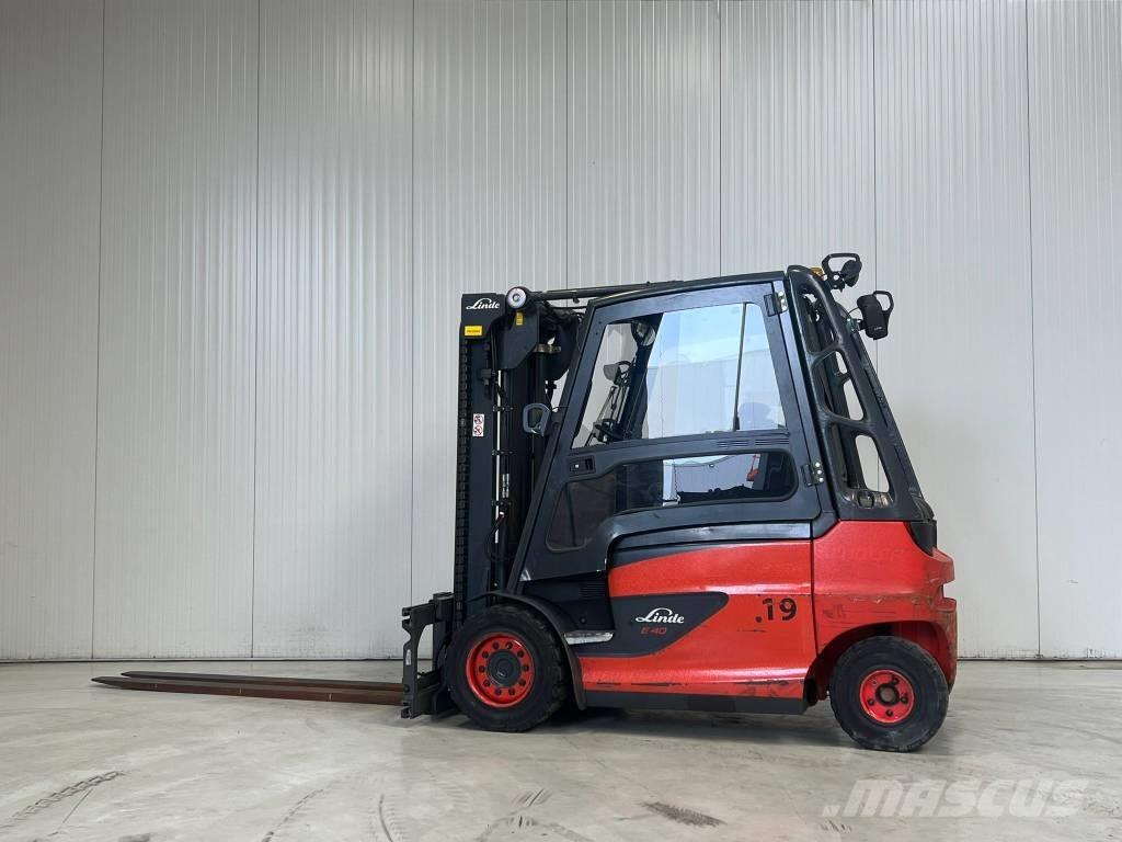 Linde E40H-01/600 バッテリーフォークリフト