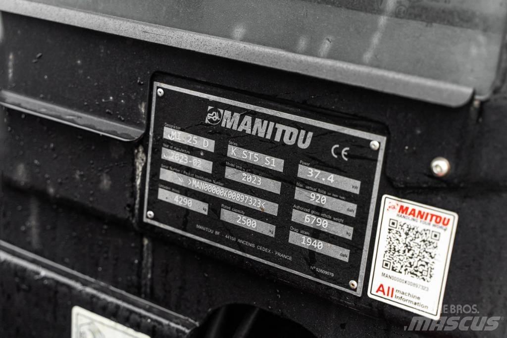 Manitou MI 25 D ディーゼル・軽油