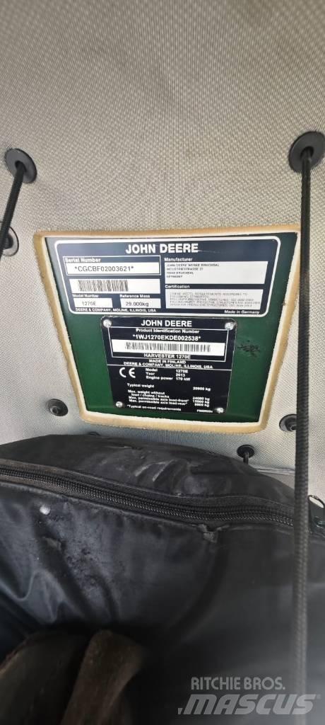 John Deere 1270 E ハーベスター