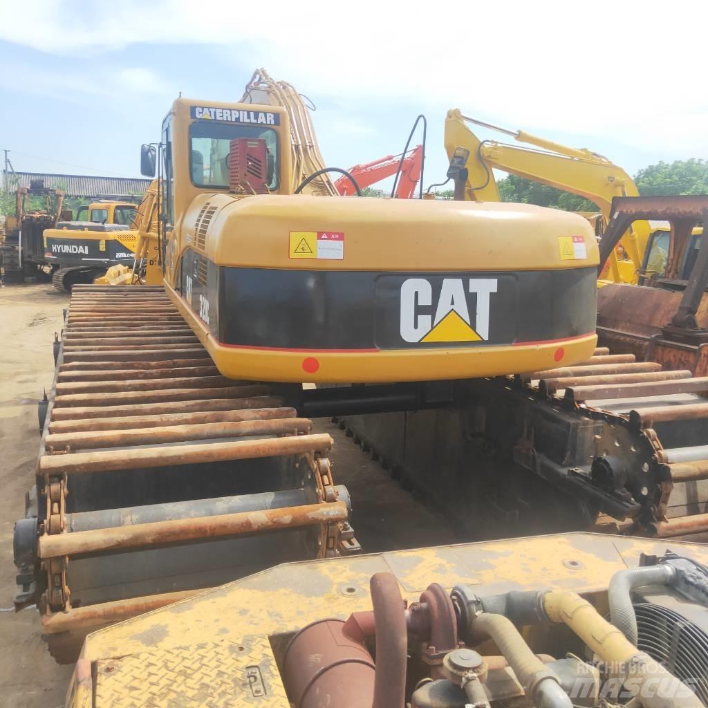 CAT 320C 水陸両用油圧ショベル、ユンボ