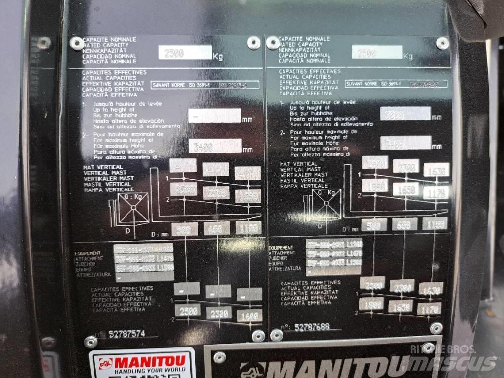 Manitou MC 25-4 ディーゼル・軽油