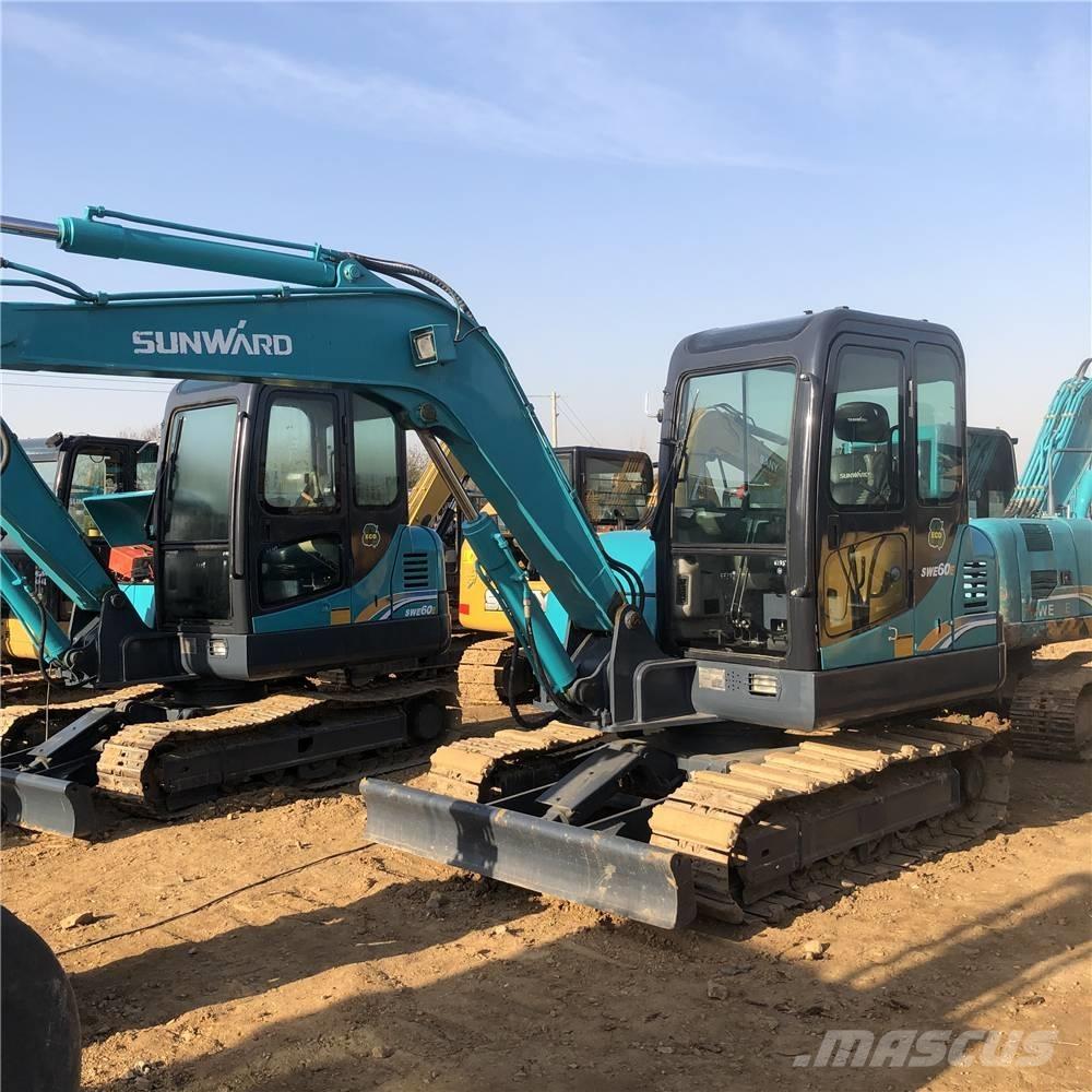 Sunward SWE60E ミニ油圧ショベル 7t以下（ミニユンボ・ミニディガー）