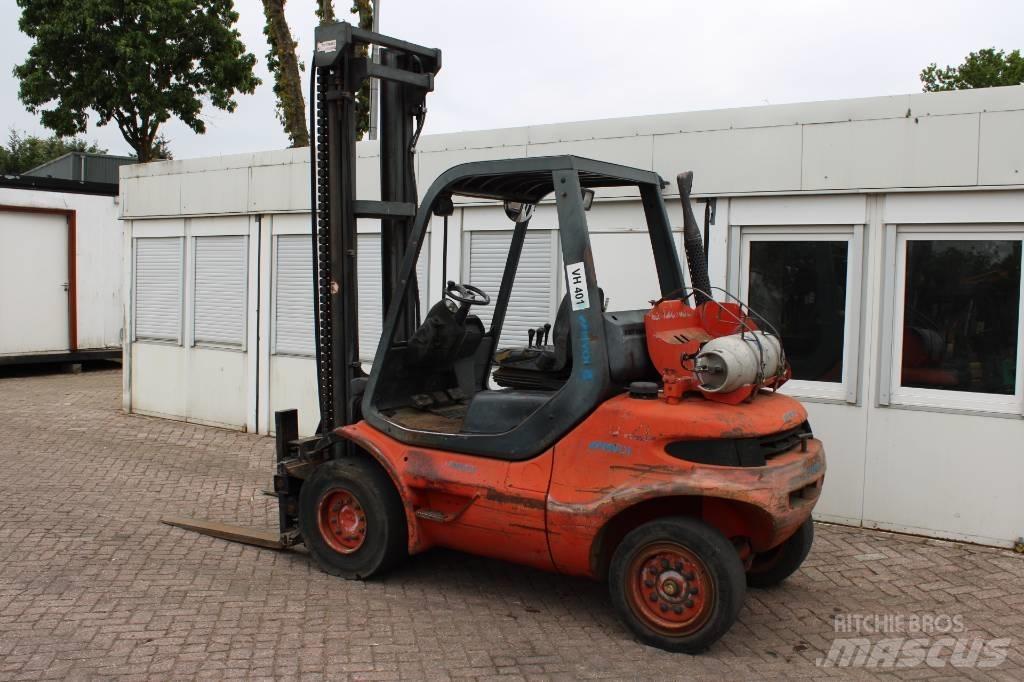 Linde H 45 T-600 LPGフォークリフト
