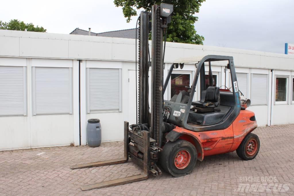 Linde H 45 T-600 LPGフォークリフト