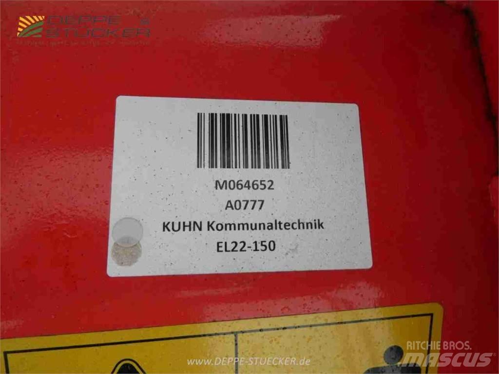Kuhn EL22-150 土壌準備作業